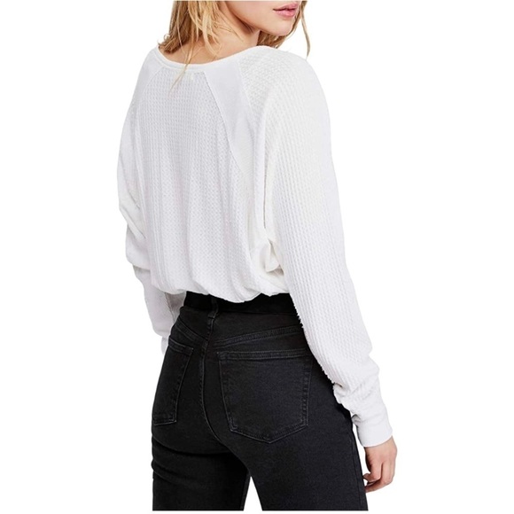 Free People Santa Clara Thermal Alabaster Size Small - Picture 4 of 13